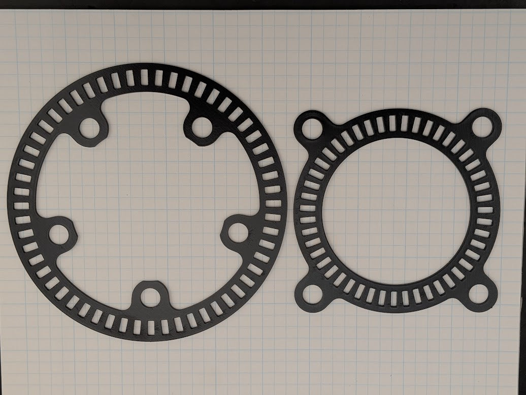 2020-2025 Triumph Tiger 850 900 1200 Speedometer Correction Pulser Ring set